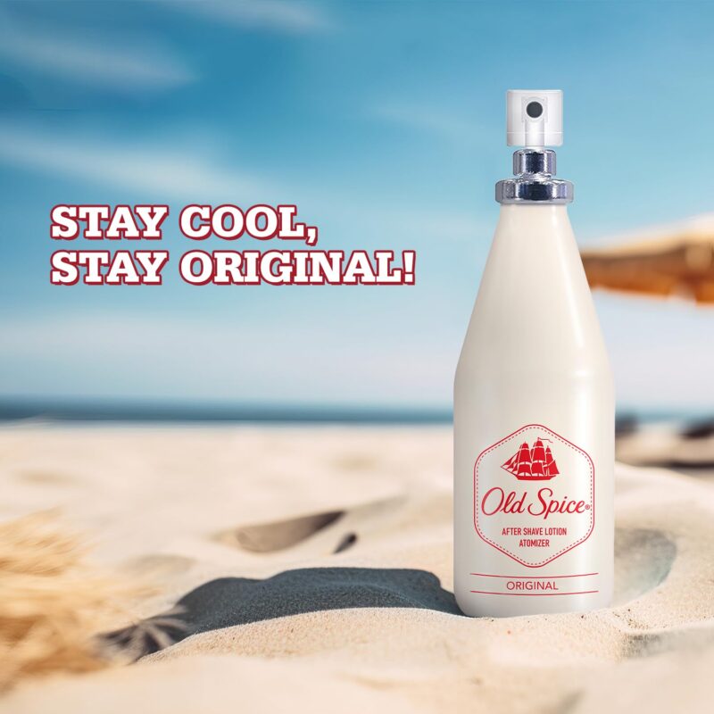 5x Old Spice ASL Atmoised After Shave Lotion Original - Cool, Aromatic and Fresh, 150ml each - Pack of 5 - Image 7