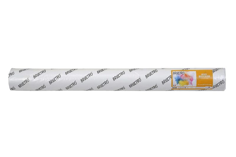 Brustro Artists' Watercolour 25% Cotton Paper Roll 200 Gsm Cold Pressed Size 75 cm(30") x10 mtr - Image 3