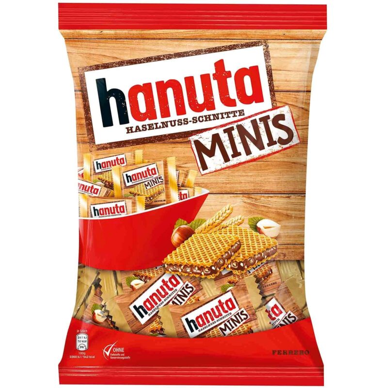 Ferrero Hanuta Minis Pouch, 200 Gram - Hazelnut - Image 3