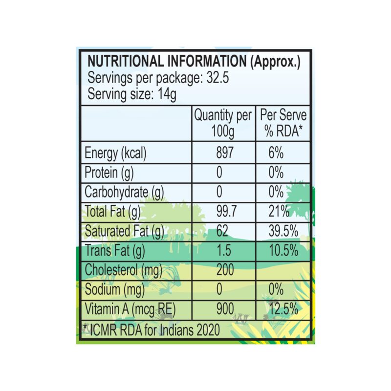 GRB Ghee Bottle, 500ml - Image 3