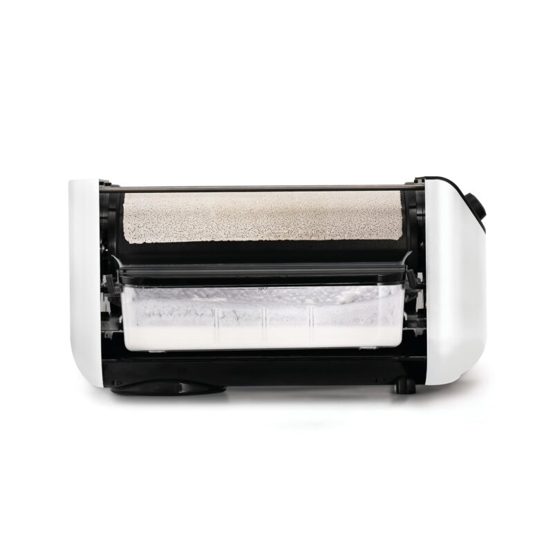 EVOCHEF EC Flip Automatic Dosa Maker, 1-Minute Dosas, 360° Food Grade Coated Roller, Easy Cooking Time & Thickness Control, Touch Controls, Compact & Portable, 1600W, 1 Year Warranty, White - Image 8
