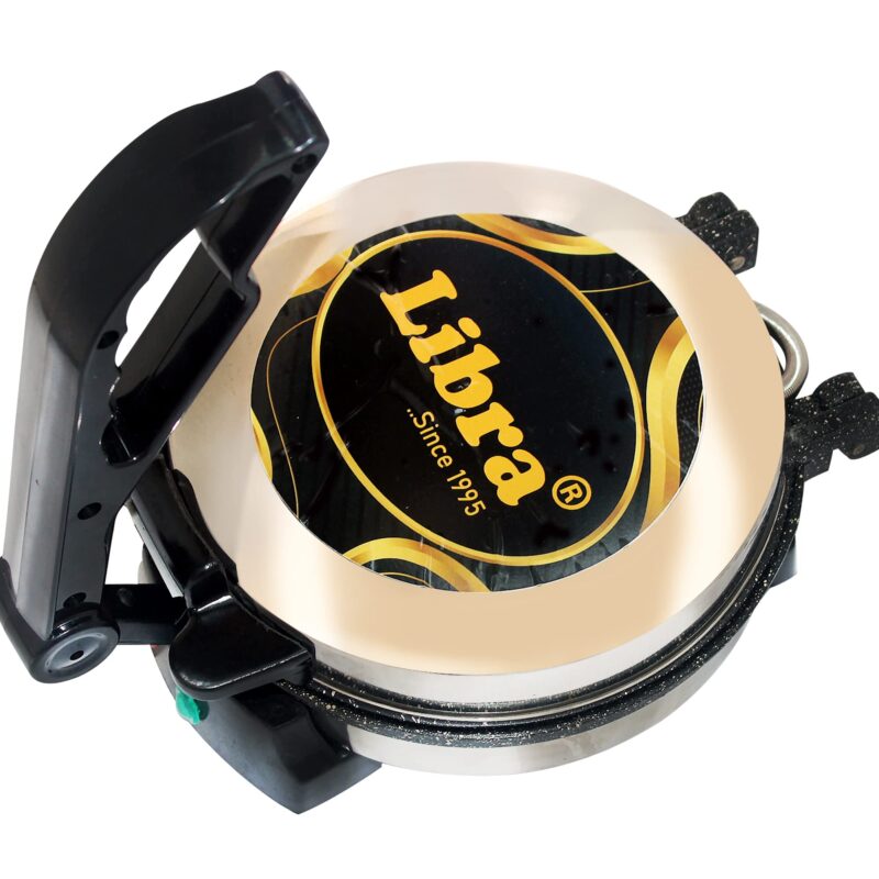 Libra Multipurpose Roti Maker electric automatic | chapati maker electric automatic | roti maker machine with 950 Watts for making Roti/Chapati/Parathas - Stainless Steel - Image 2
