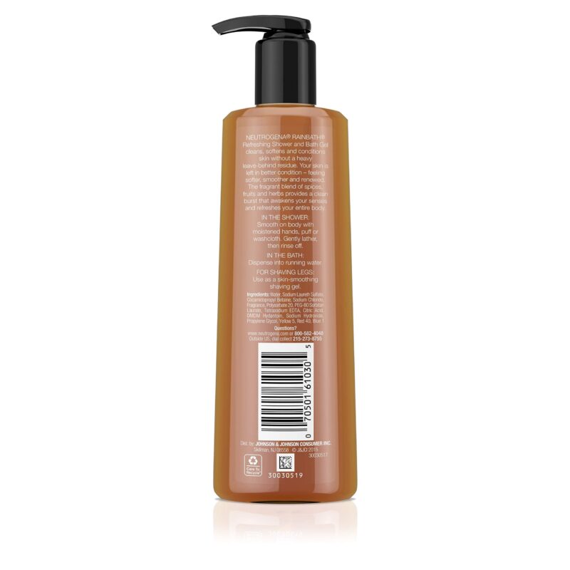 Neutrogena Rainbath Refreshing Shower And Bath Gel (Body Wash), 250ml - Image 9