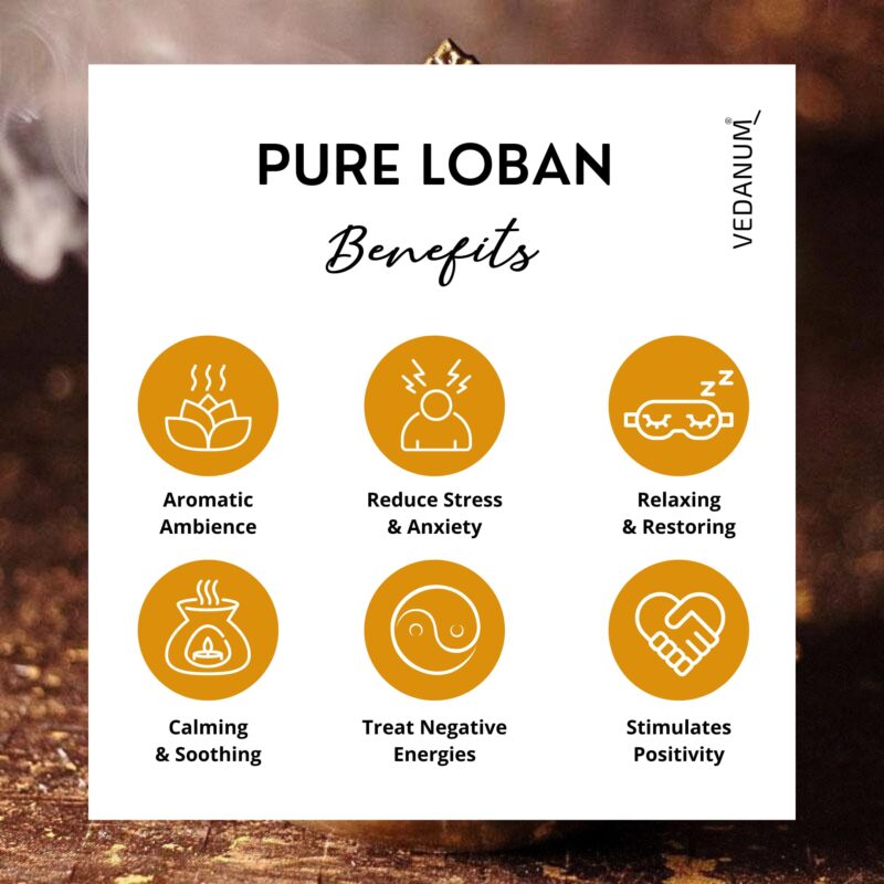 Vedanum Premium 100% Natural Turkish Loban for Air Purification, Pooja, Meditation, Negativity Removal - 80 Gm Jar - Image 4