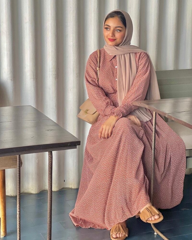 BHAVYATA Abaya Dress for Women's Stitched Burqa Dress for Girl's and Women Abaya Casual Wear for Women's (XL) (2XL) - Image 3