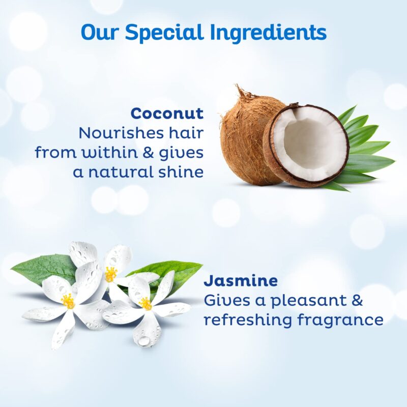 Parachute Advansed Jasmine Gold Coconut Hair Oil With Vitamin-E For Super Shiny Hair, Non-sticky, 500ml - Image 7