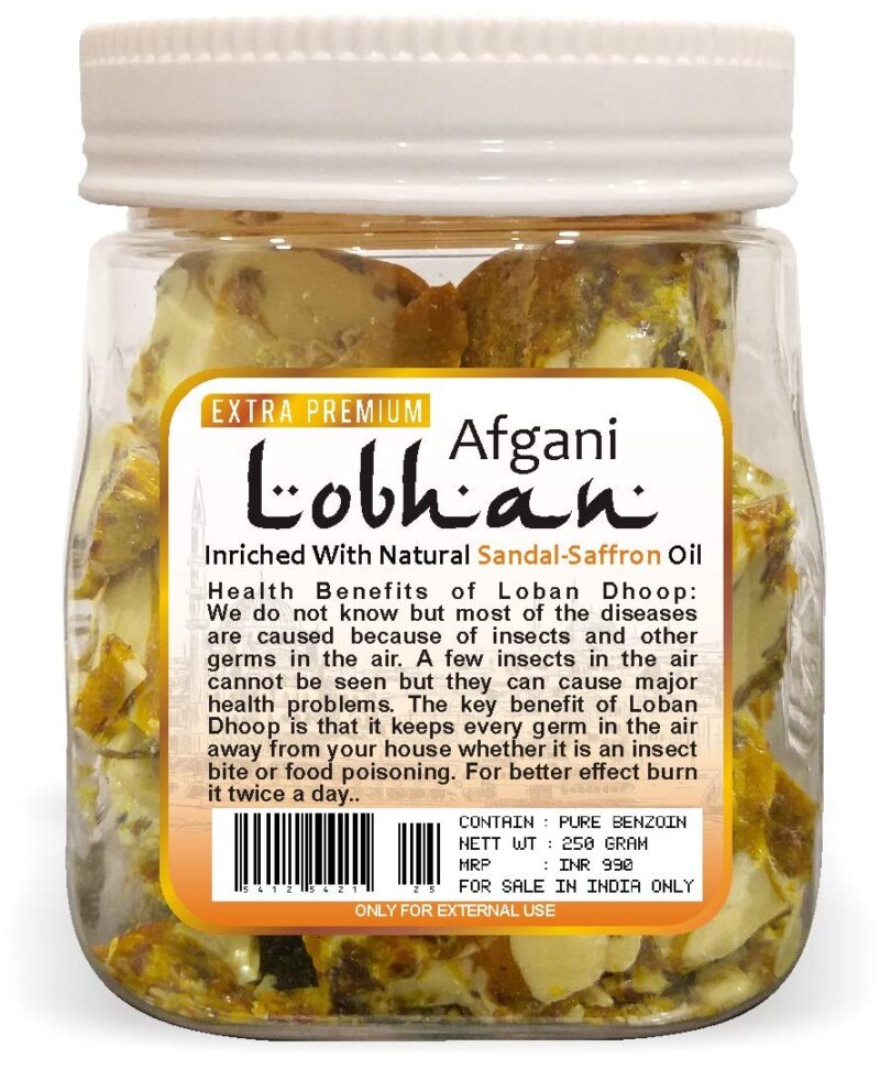 Parag Fragrances loban with Saffron-Sandal Oil 250gm Natural Loban for Dhoop and Hawan/Natural Loban - Image 5