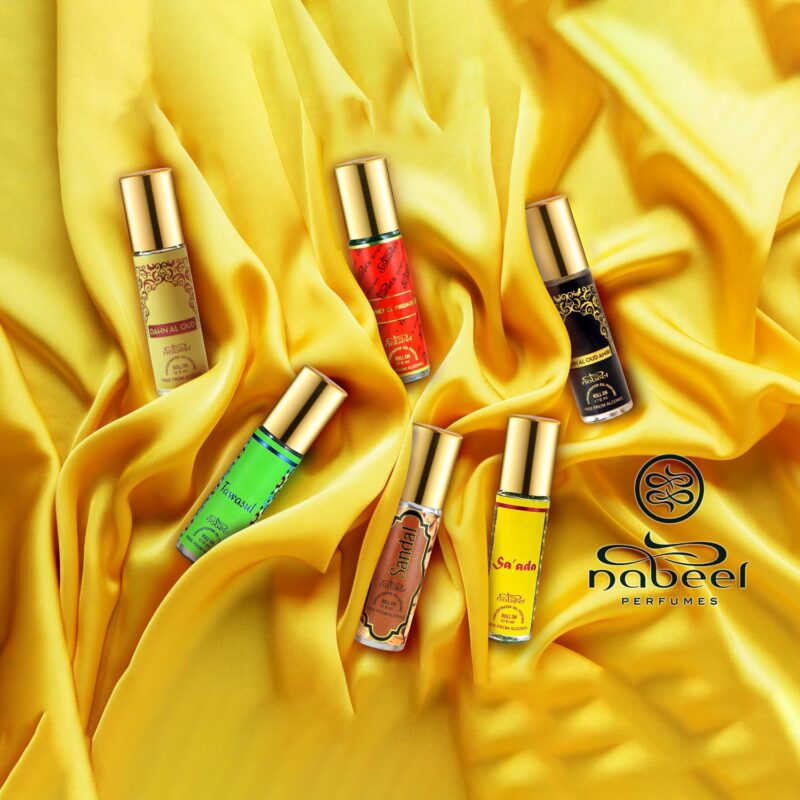 Nabeel - Al Ghadeer Premium Attar Roll-on Perfume Oil | 100% Non Alcoholic | Vibrant |6ml (Set of 2) | Made in U.A.E - Image 3