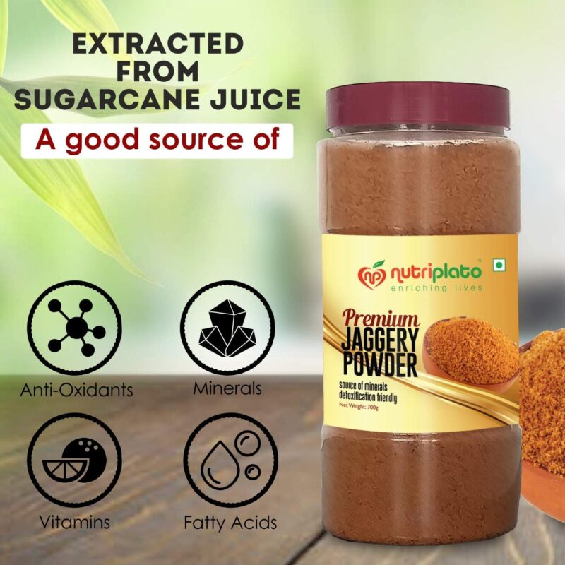 Nutriplato-enriching lives Jaggery Powder Premium, 700 g - Image 6