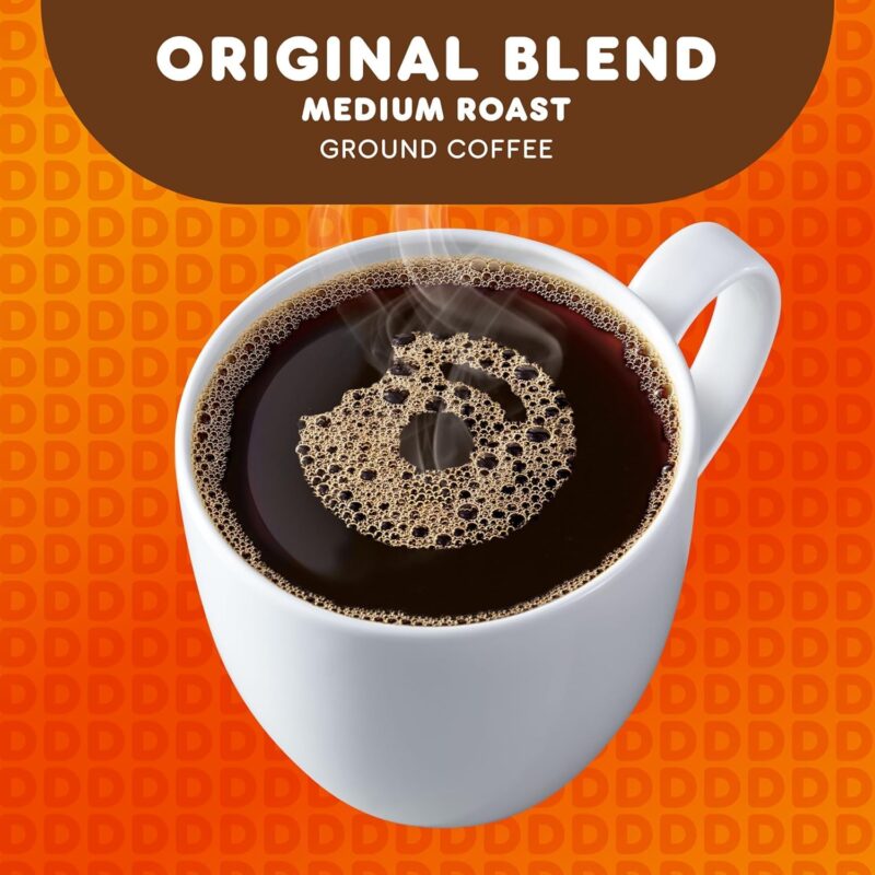 Dunkins Original Blend Medium Roast Ground Coffee, 340g (Imported) - Image 7
