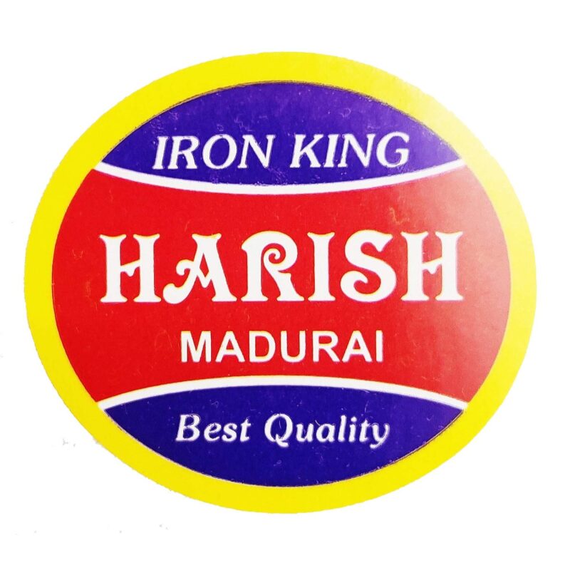 HARISH - Pure Iron Flat Square DOSA/ROTI/PATHRI TAWA with Handle - 12 INCH, Black Color - Image 2
