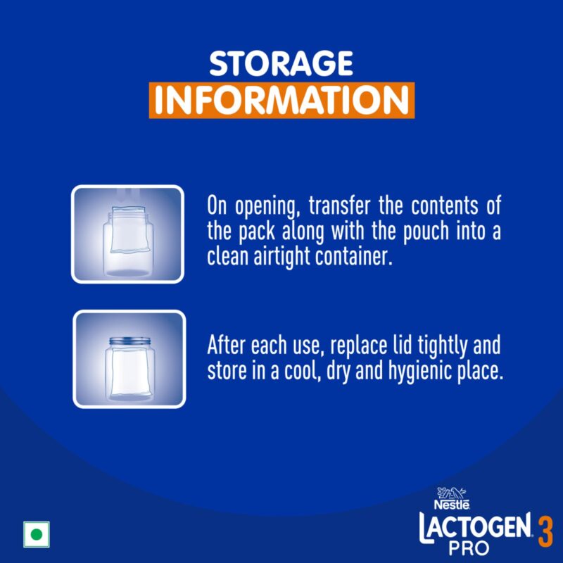Lactogen Nestle Pro 3, Follow-Up Formula With Iron, Powder, Infant Whey Protein And Vitamins, After 12 Months Up To 18 Months, Bag-In-Box Pack, 400G - Image 3