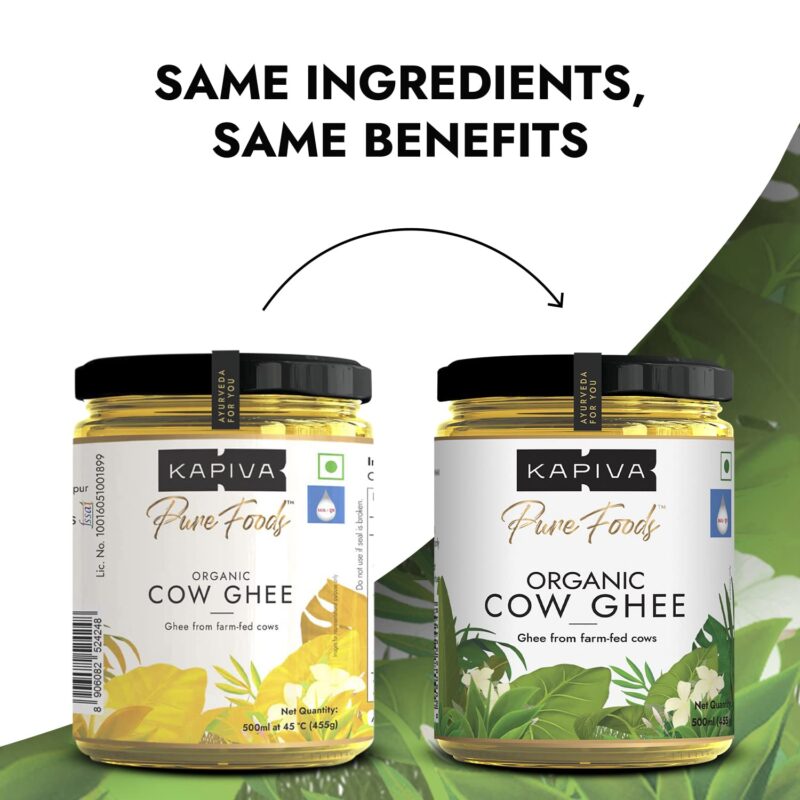 Kapiva 100% Organic Ghee - Good Fats For Healthy Heart - Keto Diet Friendly, 500 Ml - Image 9