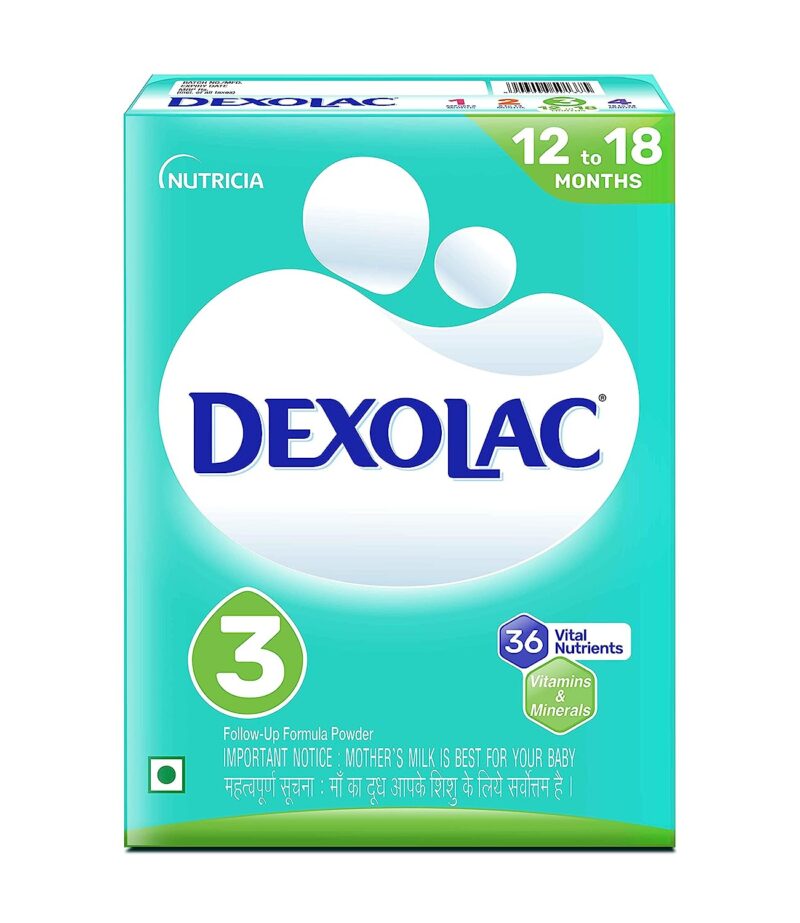 Dexolac Follow Up Infant Formula Milk Powder for Babies - Stage 3 (12 to 18 months)
