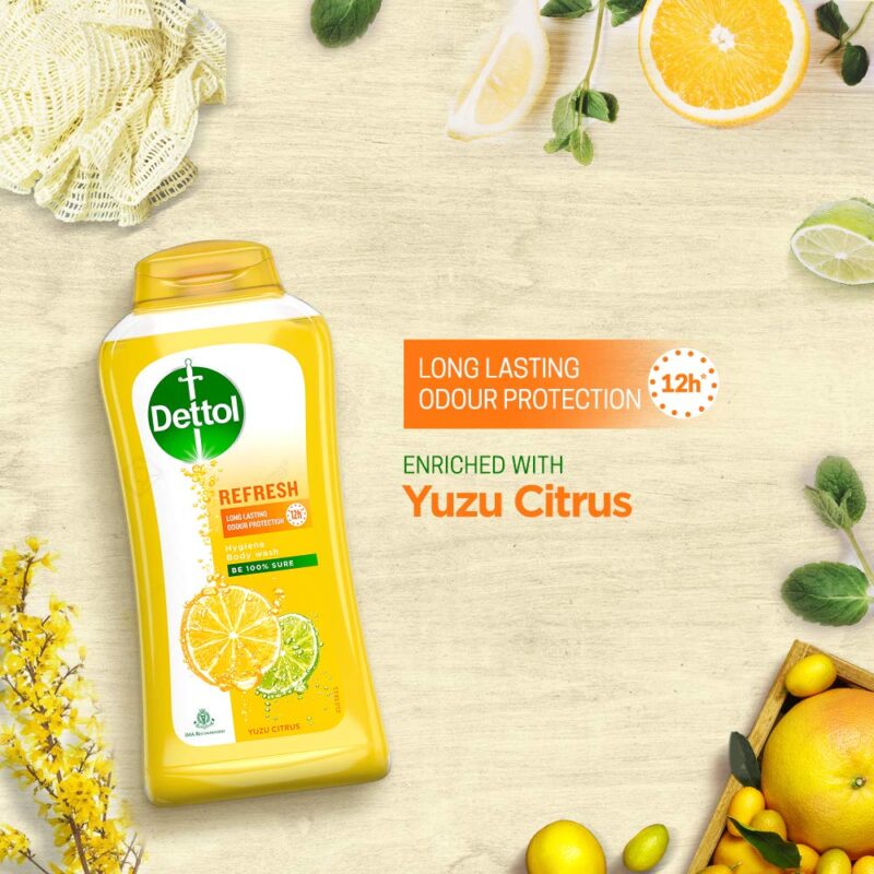 Dettol Body Wash and Shower Gel, Refresh - 250ml + Dettol Body Wash and Shower Gel, Nourish - 250ml - Image 6
