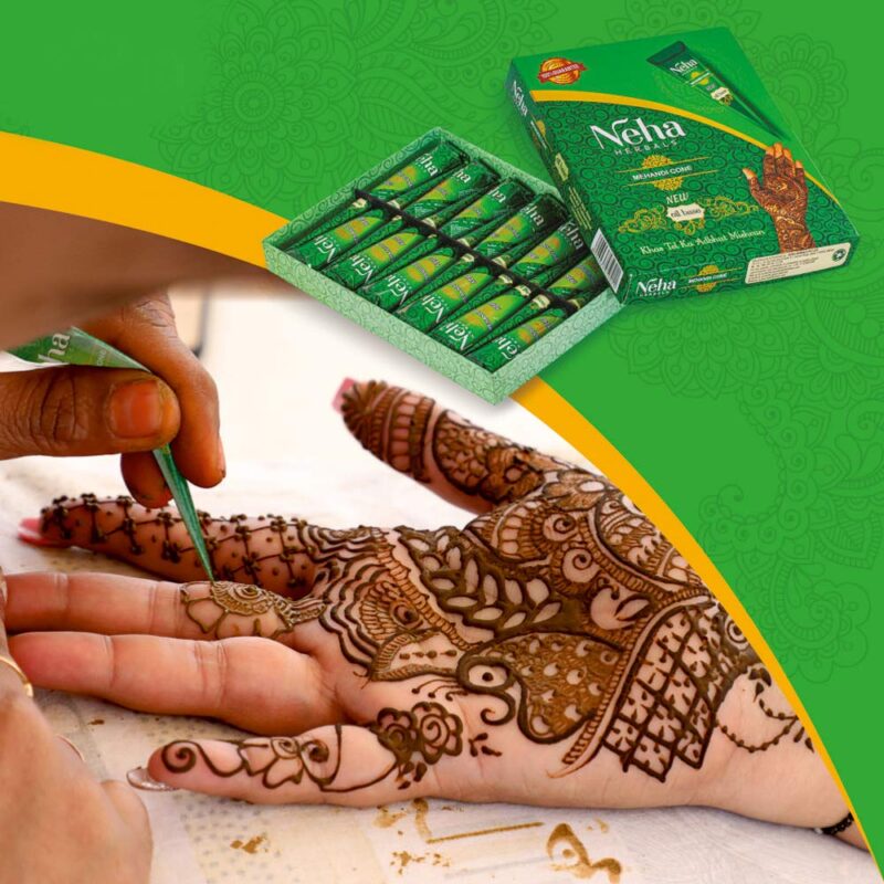 NEHA HERBALS MEHANDI CONE (Pack of 12) - Image 7