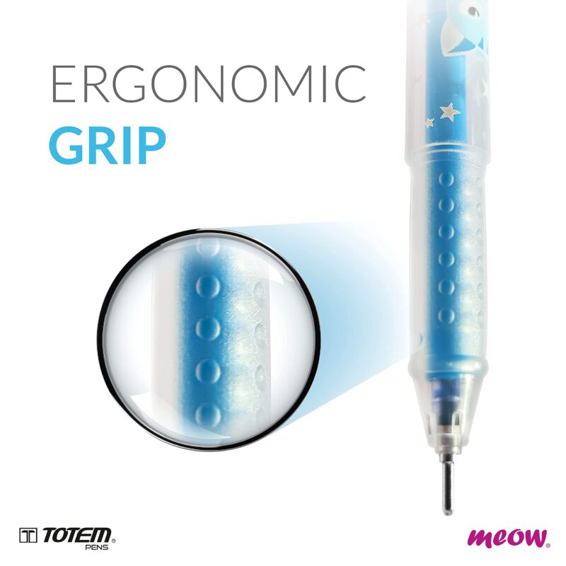 Totem Win Pens Meow Pens Pack of 100 Pens - 60 Blue & 40 Black - Image 5