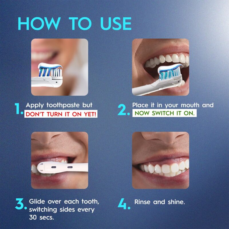 Oral B CrossAction Power Toothbrush Replacement Head (Soft) - Image 4