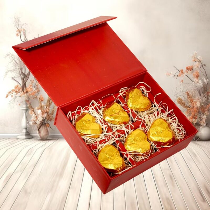 ELITE AIMER Luxurious Couple Chocolate,6 Pcs | Ayurvedic Heart Shape Chocolate For Energy Booster,| Gift Set (130 gm per pieces) - Image 7