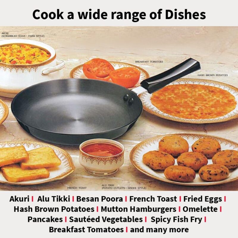 Hawkins Futura 17 cm Frying Pan, Hard Anodised Fry Pan, Small Frying Pan, Black (AF17) - Image 4