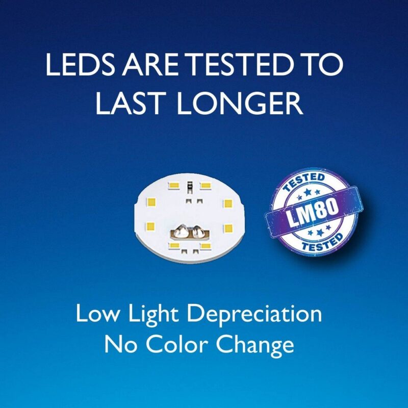 wipro Garnet 9W LED Bulb for Home & Office |Warm White (2700K) | B22 Base|220 degree Light coverage |4Kv Surge Protection |400V High Voltage Protection |Energy Efficient | Pack of 4 - Image 5
