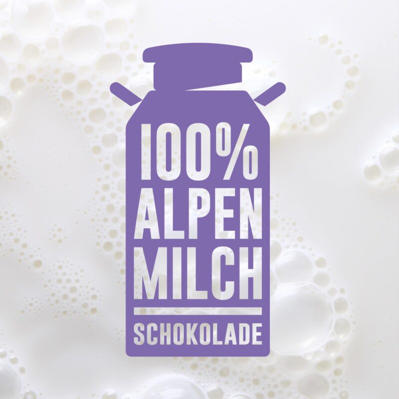 Milka White Chocolate Bar - 100g - Image 2
