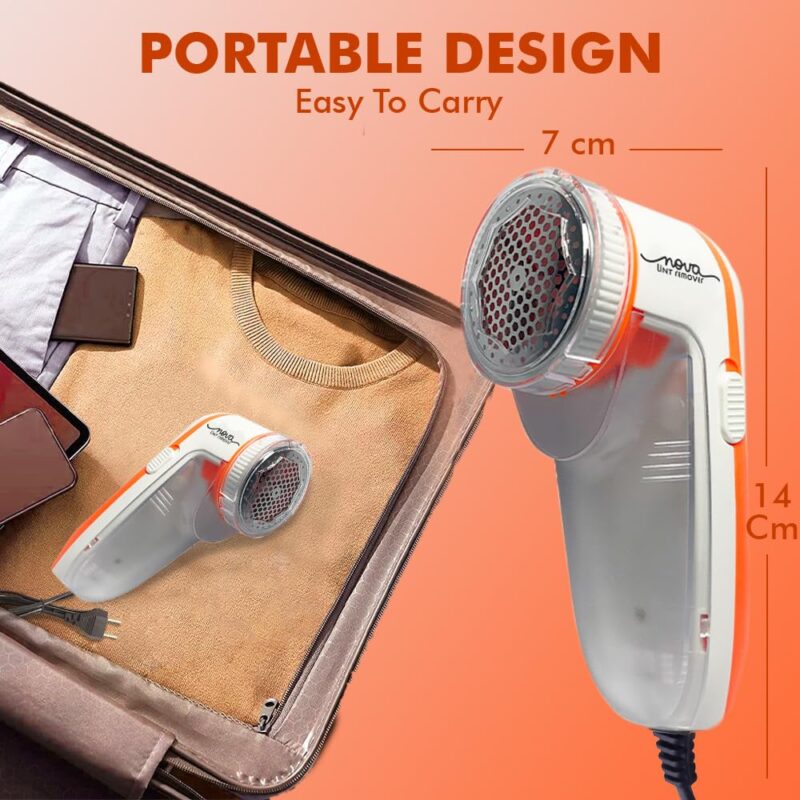 Nova Lint Remover for Clothes Fabric Cleaner for Woolen Clothes | 2 Year Warranty - Image 2