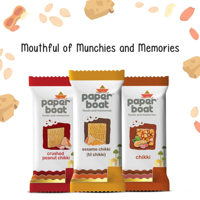 Paper Boat Sesame Chikki Jar, Nutritious Bar, No Added Preservatives and Colours | Gajak | Sweets | Made with Jaggery | Gazak (50 pieces, 16 grams each) - Image 6