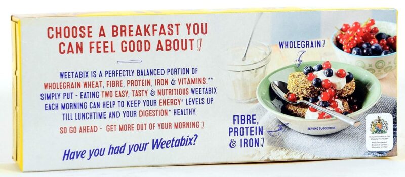 Weetabix Breakfast Cereals Original Made With Whole Grain Breakfast Milk Yogurt Low In Sugar - 225gm - Image 4