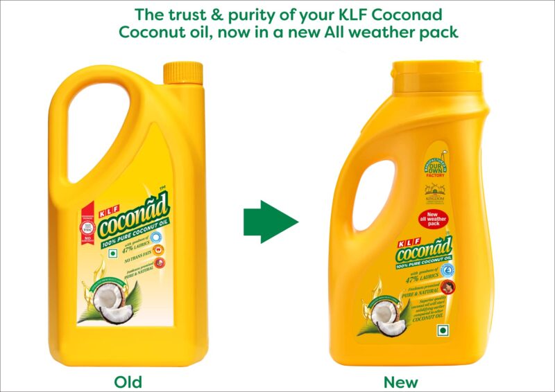 KLF Coconad Coconut Oil Jar, 1 L - Image 4