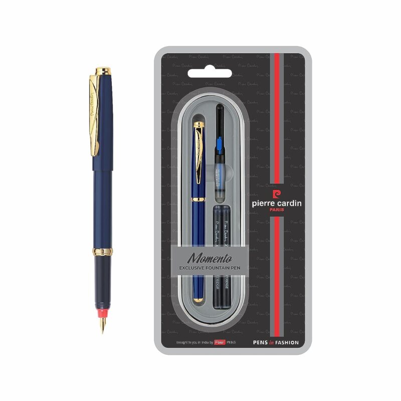 Pierre Cardin Momento Exclusive Fountain Pen - Blue, Pack of 1