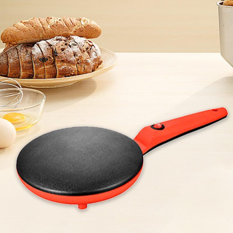 THE STYLE SUTRA® Instant Crepe Machine Cooking Nonstick Crepe Pan for Tortillas Crepes Blintzes red | Waffle Makers - Image 2