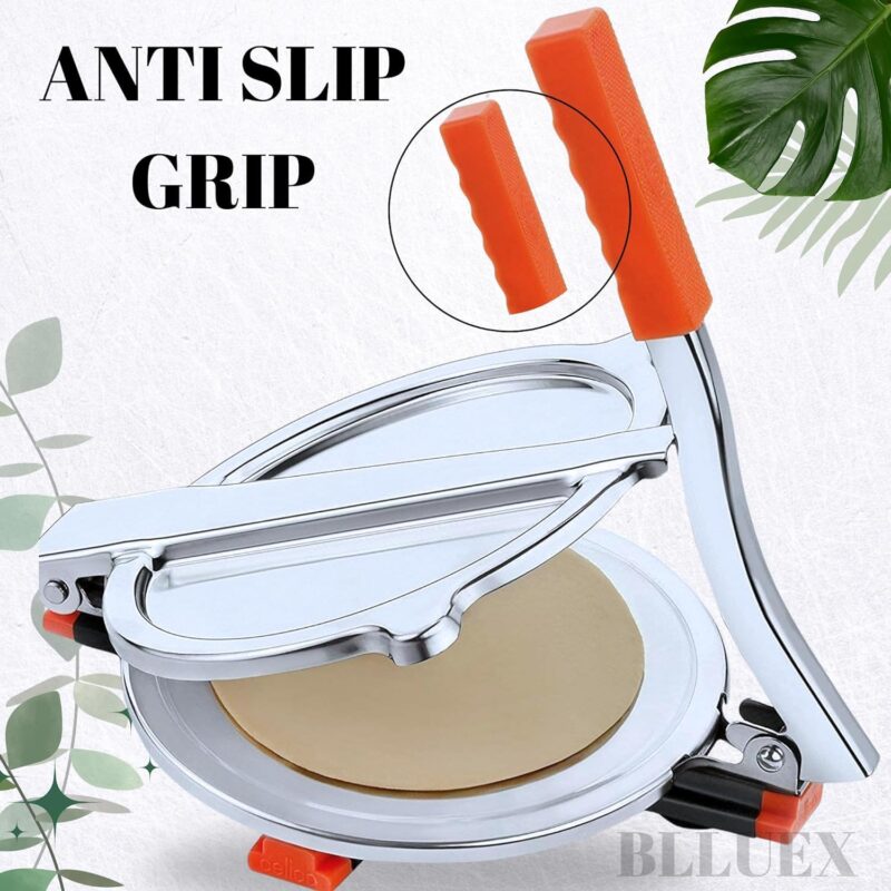 BLLUEX Premium Multi-Purpose 17cm Roti Maker,Manual Press for Chapati, Puri, Khakhra, Papad, Pathiri for Flatbread | Easy to Use HomeMade - Image 3