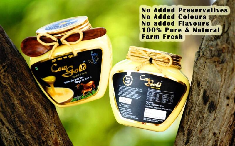 CowGold Desi Cow A2 Ghee (Sahiwal & Rathi Cow) Bilona Method 1 liter - Image 7
