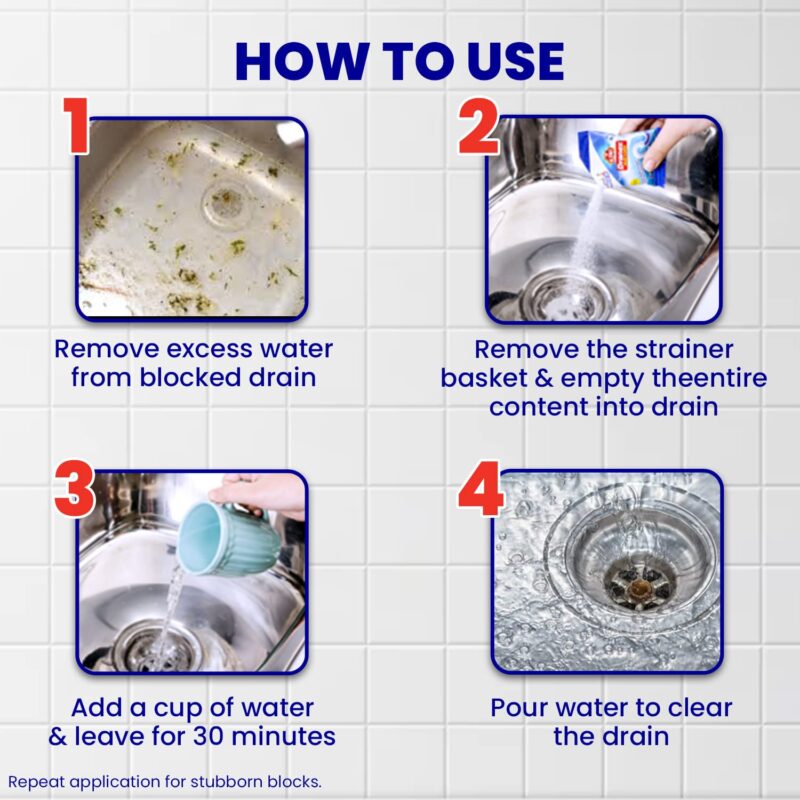 Kiwi Drain Cleaner - 50 g - Image 2