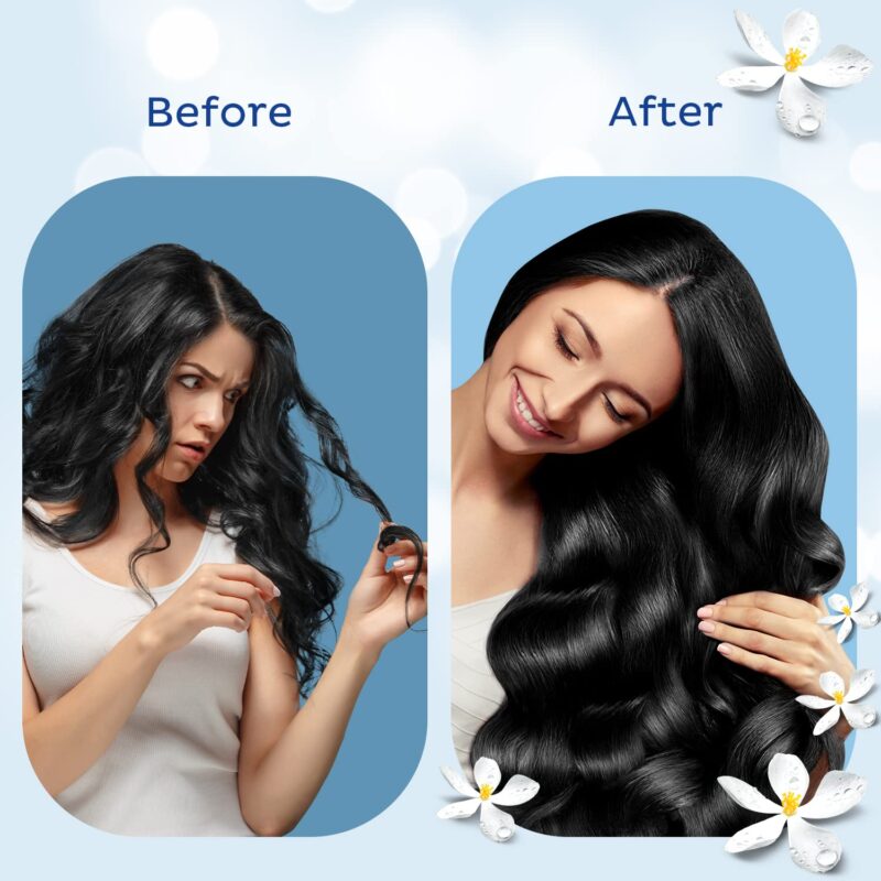 Parachute Advansed Jasmine Gold Coconut Hair Oil With Vitamin-E For Super Shiny Hair, Non-sticky, 500ml - Image 4