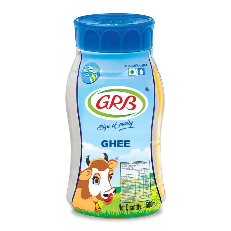 GRB Ghee Bottle, 500ml - Image 2
