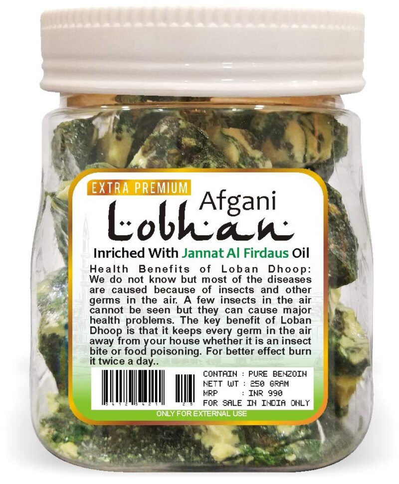 Parag fragrances loban with Jannat al Firdaus Oil 250gm/Natural for Dhoop and Hawan - Image 5