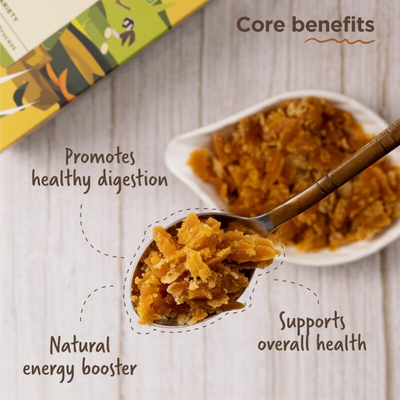 Two Brothers Organic Farms - Handmade Sugarcane Jaggery Block (900g) | Unrefined, Preservative-Free, Nutrient-Rich Gud | Iron-Boosting | Healthy Sugar Substitutes - Image 2