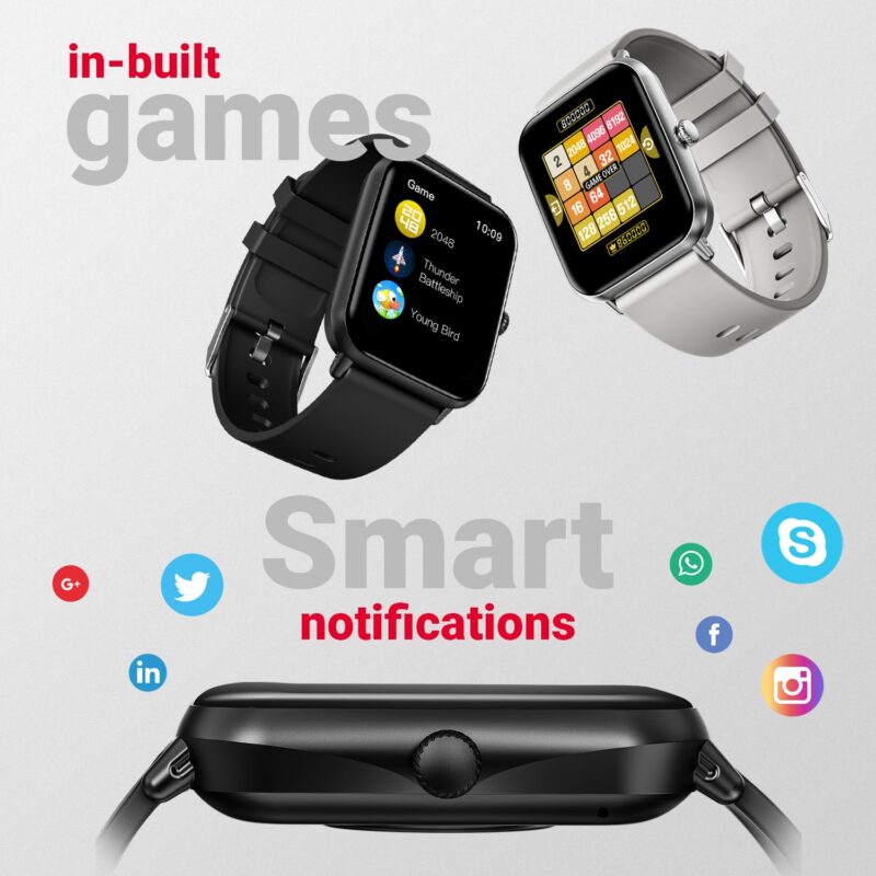 Fire-Boltt Ninja Call Pro Plus Smart Watch 1.83 inch with Bluetooth Calling, AI Voice Assistance, 100 Sports Modes IP67 Rating, 240 * 280 Pixel High Resolution (Black) - Image 4