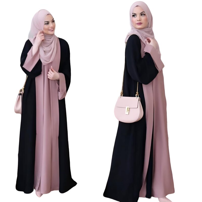 Premium XL Design Burqa For women & Girls For All Occasion (Pink) - Image 6