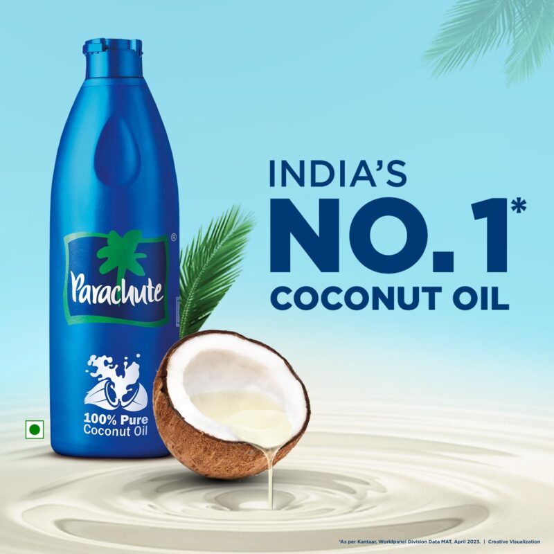 Parachute Coconut Oil 600 ml - Bottle - Image 8