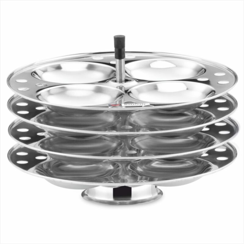 Butterfly Friendly Aluminium Idli Cooker with 4 Stainless Steel Idli Plates - Image 2
