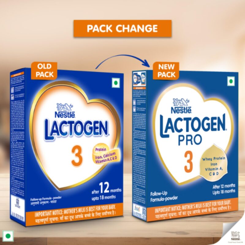 Lactogen Nestle Pro 3, Follow-Up Formula With Iron, Powder, Infant Whey Protein And Vitamins, After 12 Months Up To 18 Months, Bag-In-Box Pack, 400G - Image 9