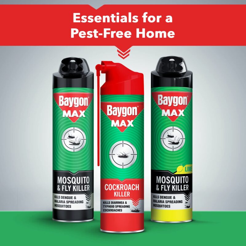 Baygon Cockroach Killer Spray, 400 Ml, Pack Of 1 - Image 3