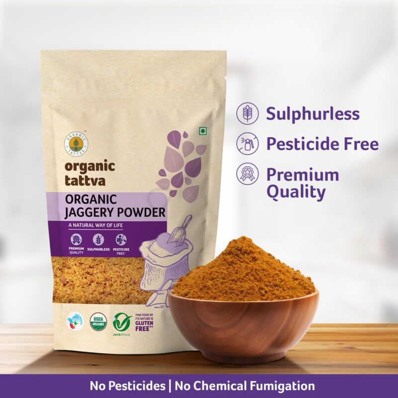 Organic Tattva Organic Jaggery Powder, 500g | Unrefined and Unadulterated - Image 5