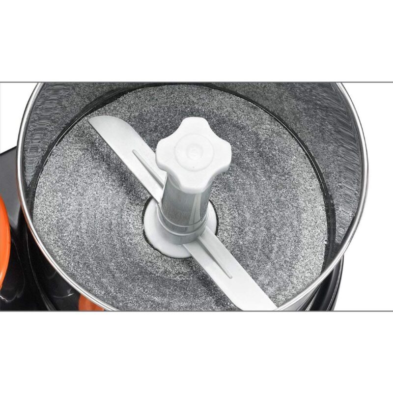 Prestige PWG 07 Wet Grinder, 2L (Multicolor) with Coconut Scraper and Atta Kneader Attachments, 200 Watt - Image 4
