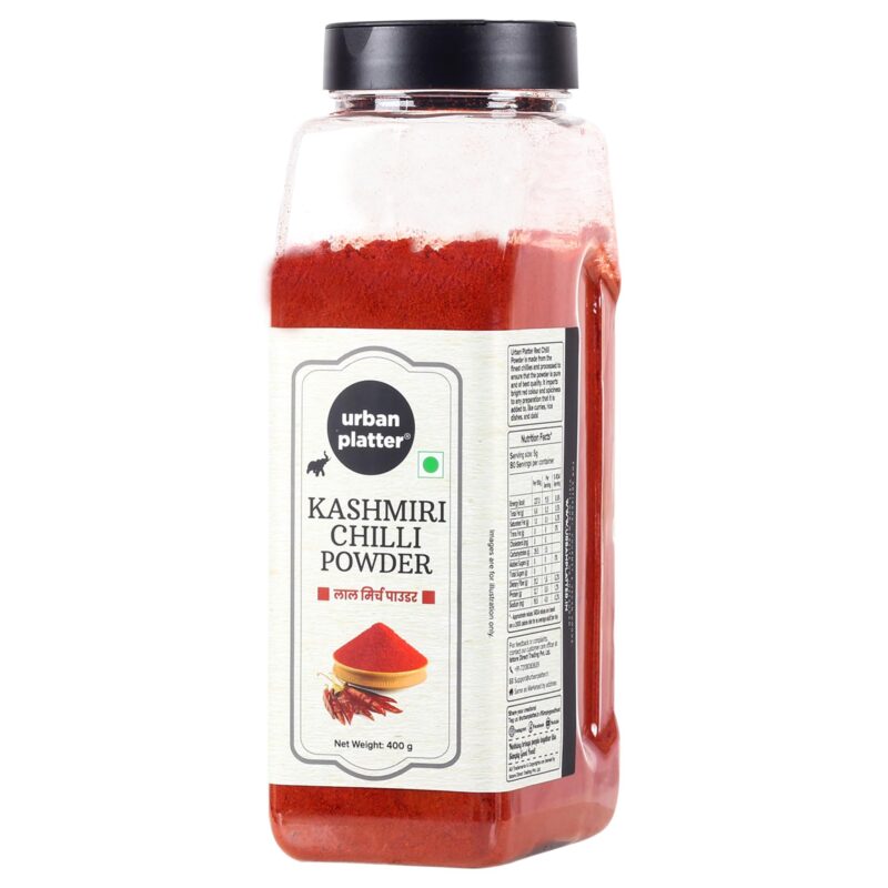 Urban Platter Kashmiri Red Chilli Powder, 400g | Medium Hot | Aromatic | Additive Free - Image 8