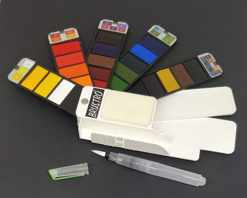 Brustro Artists Watercolour Pan Set of 25 - Image 5
