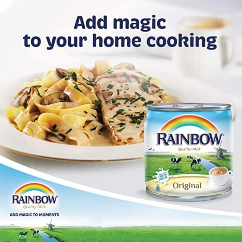 Rainbows Evaporated Milk Vitamin D, Pack of 2x410g (Imported UAE) - Image 9
